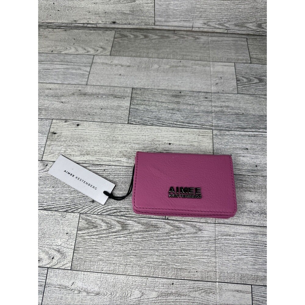 AIMEE KESTENBERG Sammy CC Bifold Wallet Orchid Hot Pink NWT MSRP $66